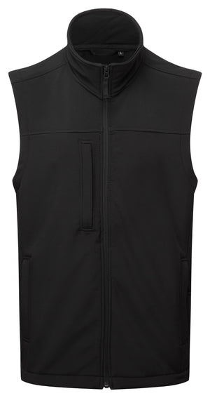Fort Breckland Bodywarmer in BLACK by FORT — Custom branded clothing by Print Press, featuring premium embroidery produced in our specialist print lab in the UK.
