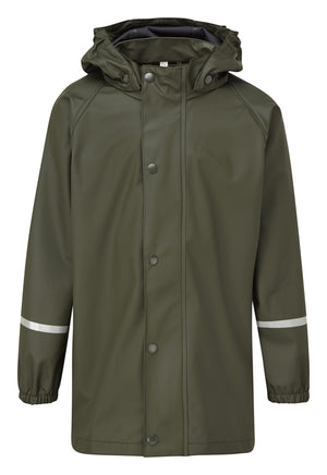 Fort Splashflex Childs Jacket in GREEN by FORT — Custom branded clothing by Print Press, featuring premium embroidery produced in our specialist print lab in the UK.