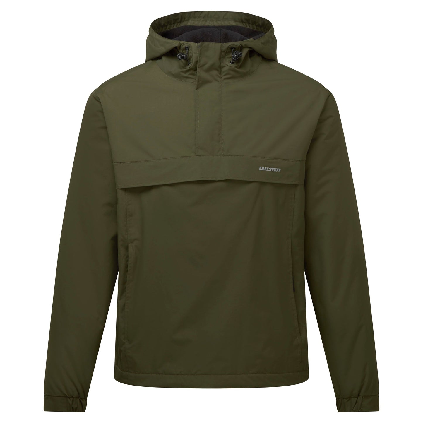 Tuffstuff Sutherland Windbreaker in GREEN by TUFFSTUFF — Custom branded clothing by Print Press, featuring premium embroidery produced in our specialist print lab in the UK.