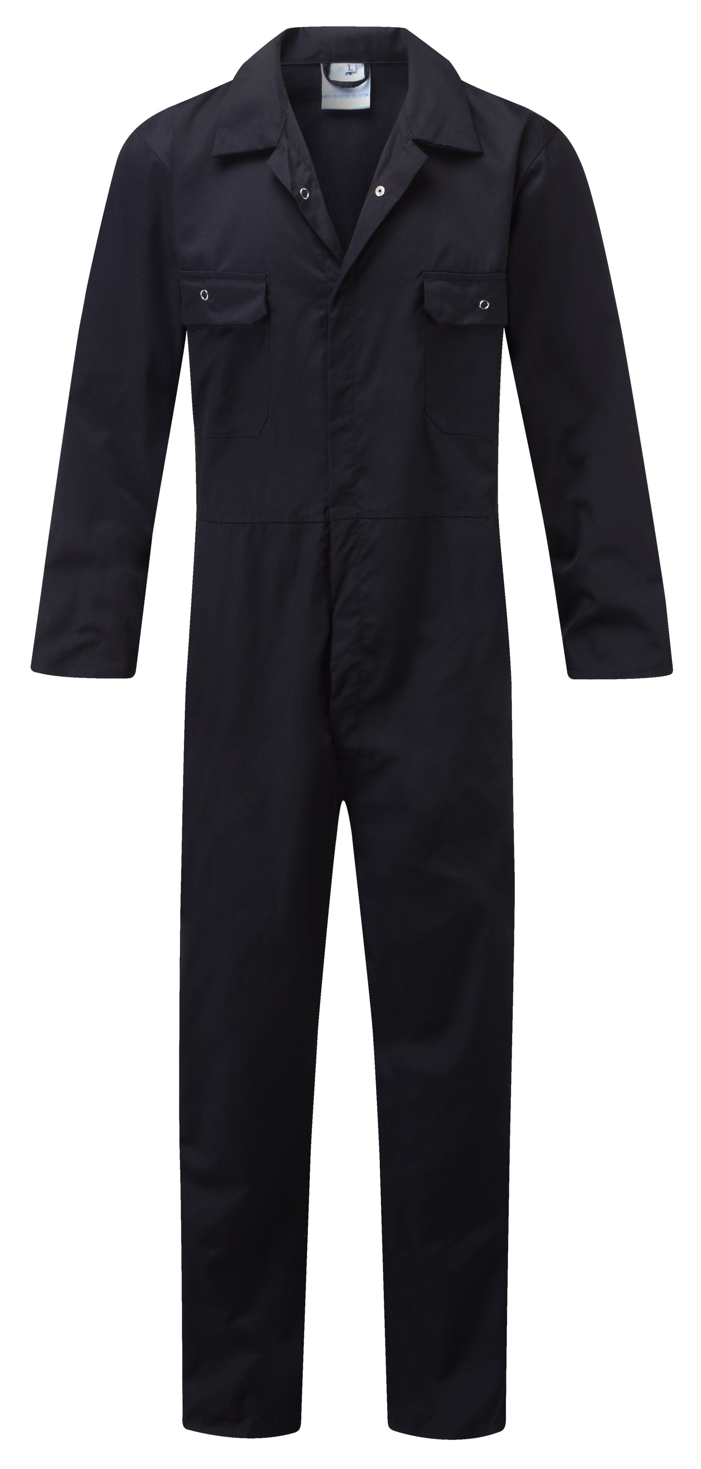 Fort Workforce Coverall in NAVY BLUE by FORT — Custom branded clothing by Print Press, featuring premium embroidery produced in our specialist print lab in the UK.