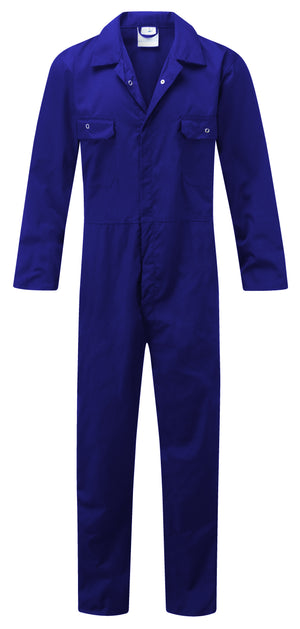 Fort Workforce Coverall in ROYAL BLUE by FORT — Custom branded clothing by Print Press, featuring premium embroidery produced in our specialist print lab in the UK.