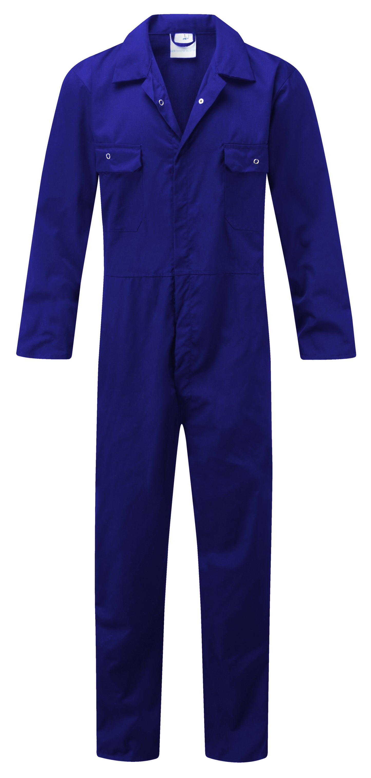 Fort Workforce Coverall in ROYAL BLUE by FORT — Custom branded clothing by Print Press, featuring premium embroidery produced in our specialist print lab in the UK.