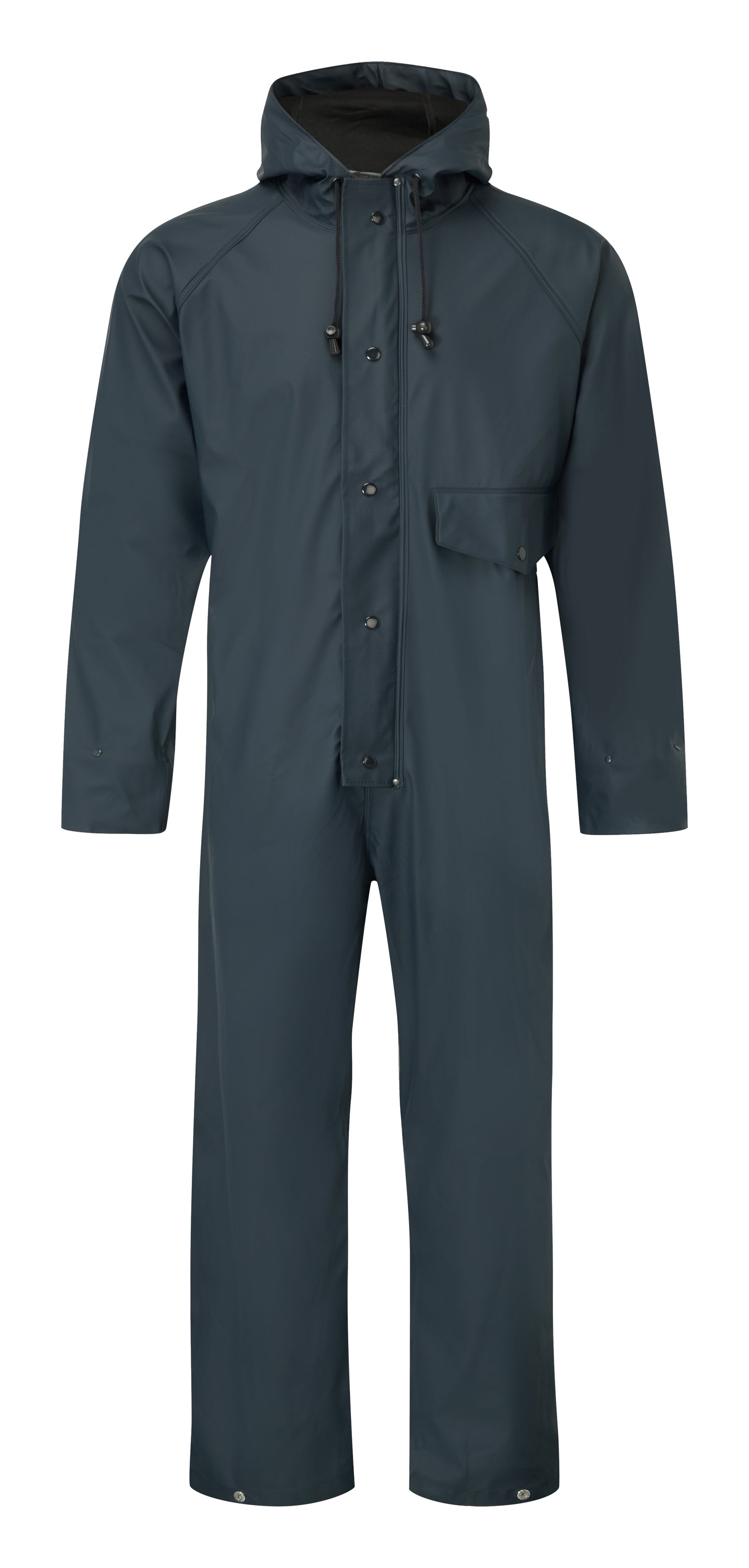 Fort Flex Coverall in NAVY BLUE by FORT — Custom branded clothing by Print Press, featuring premium embroidery produced in our specialist print lab in the UK.