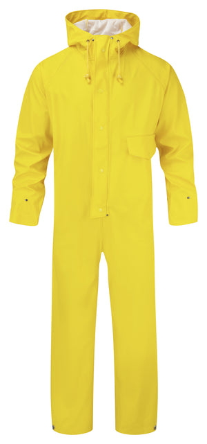 Fort Flex Coverall in YELLOW by FORT — Custom branded clothing by Print Press, featuring premium embroidery produced in our specialist print lab in the UK.