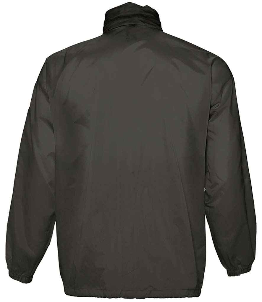 SOL'S Unisex Surf Windbreaker Jacket in by SOL'S — Custom branded clothing by Print Press, featuring premium embroidery produced in our specialist print lab in the UK.