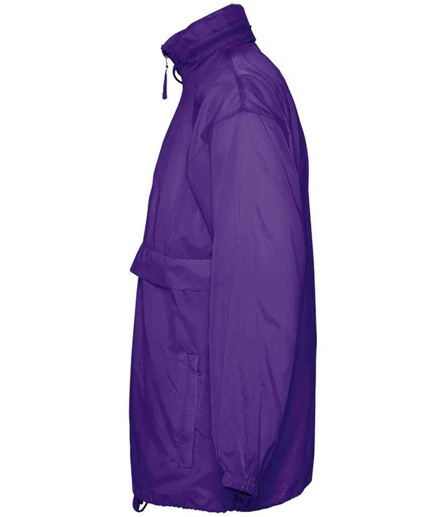 SOL'S Unisex Surf Windbreaker Jacket in by SOL'S — Custom branded clothing by Print Press, featuring premium embroidery produced in our specialist print lab in the UK.