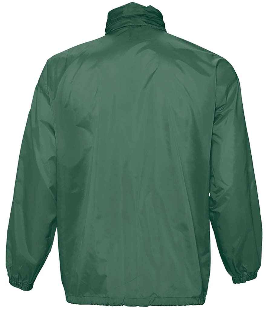 SOL'S Unisex Surf Windbreaker Jacket in by SOL'S — Custom branded clothing by Print Press, featuring premium embroidery produced in our specialist print lab in the UK.