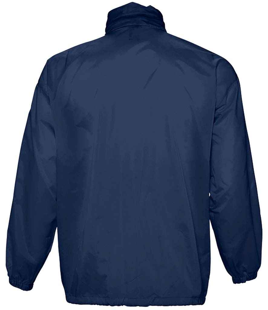 SOL'S Unisex Surf Windbreaker Jacket in by SOL'S — Custom branded clothing by Print Press, featuring premium embroidery produced in our specialist print lab in the UK.