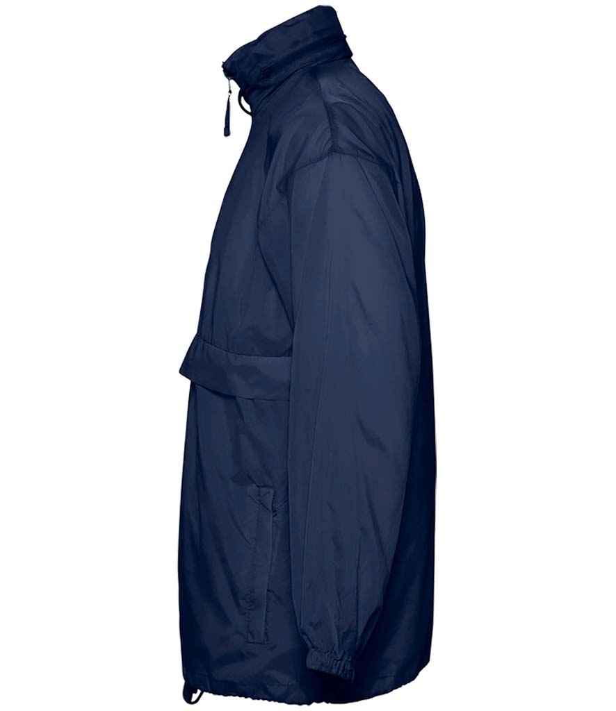 SOL'S Unisex Surf Windbreaker Jacket in by SOL'S — Custom branded clothing by Print Press, featuring premium embroidery produced in our specialist print lab in the UK.