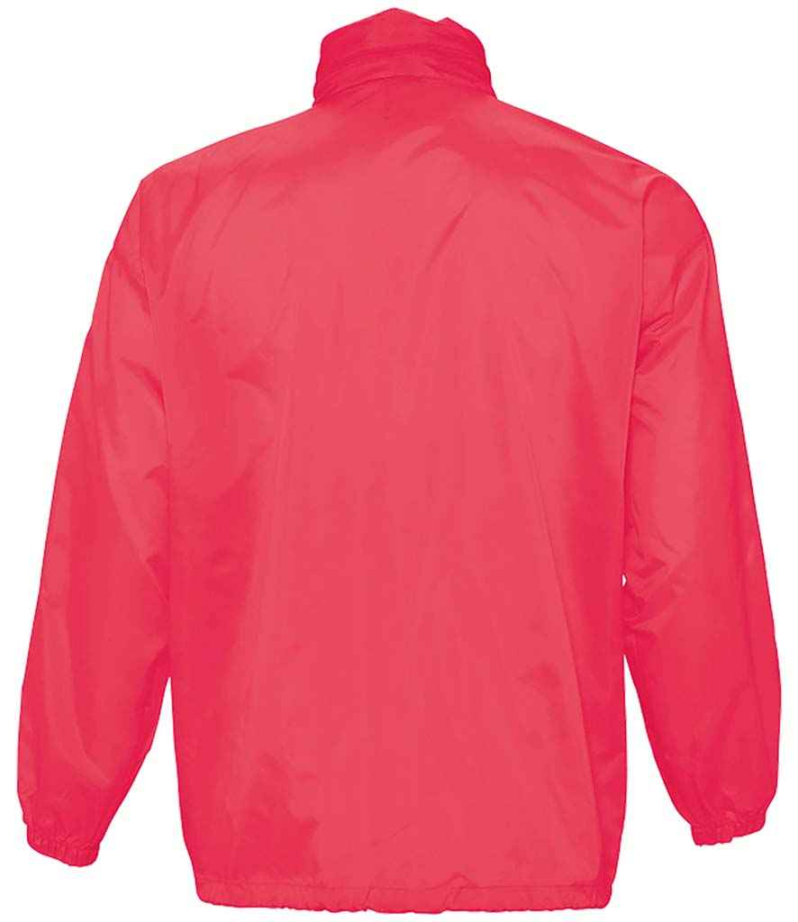 SOL'S Unisex Surf Windbreaker Jacket in by SOL'S — Custom branded clothing by Print Press, featuring premium embroidery produced in our specialist print lab in the UK.