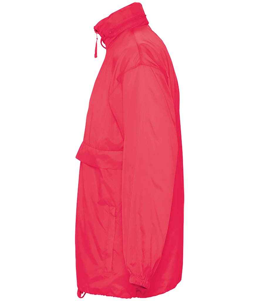 SOL'S Unisex Surf Windbreaker Jacket in by SOL'S — Custom branded clothing by Print Press, featuring premium embroidery produced in our specialist print lab in the UK.