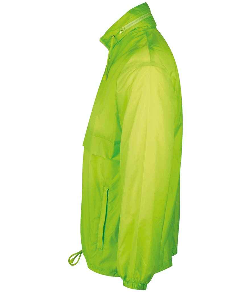 SOL'S Unisex Surf Windbreaker Jacket in by SOL'S — Custom branded clothing by Print Press, featuring premium embroidery produced in our specialist print lab in the UK.