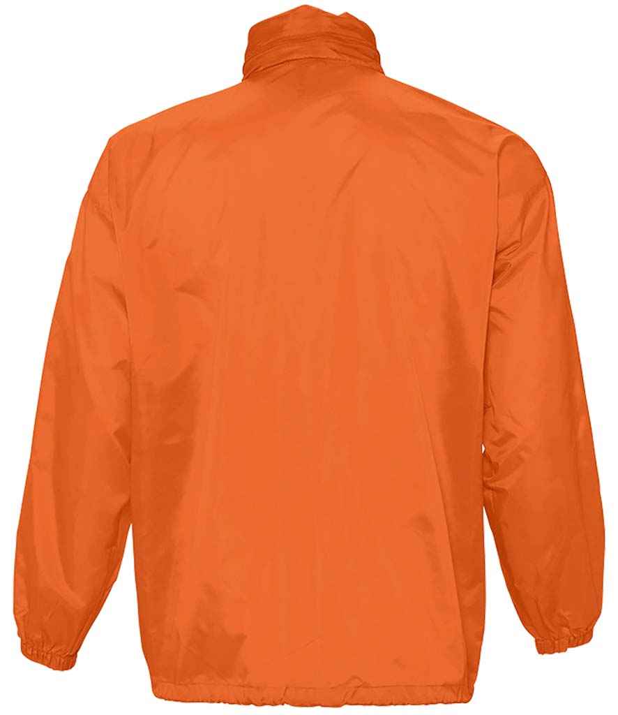 SOL'S Unisex Surf Windbreaker Jacket in by SOL'S — Custom branded clothing by Print Press, featuring premium embroidery produced in our specialist print lab in the UK.