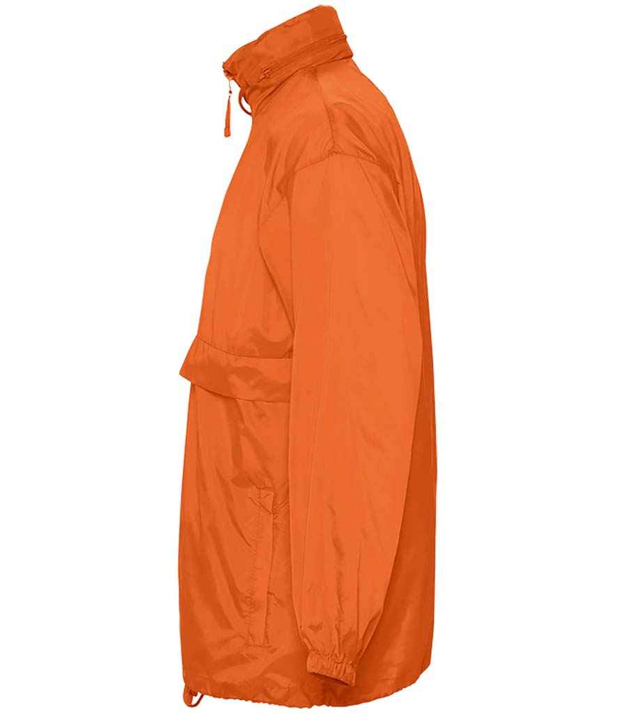 SOL'S Unisex Surf Windbreaker Jacket in by SOL'S — Custom branded clothing by Print Press, featuring premium embroidery produced in our specialist print lab in the UK.