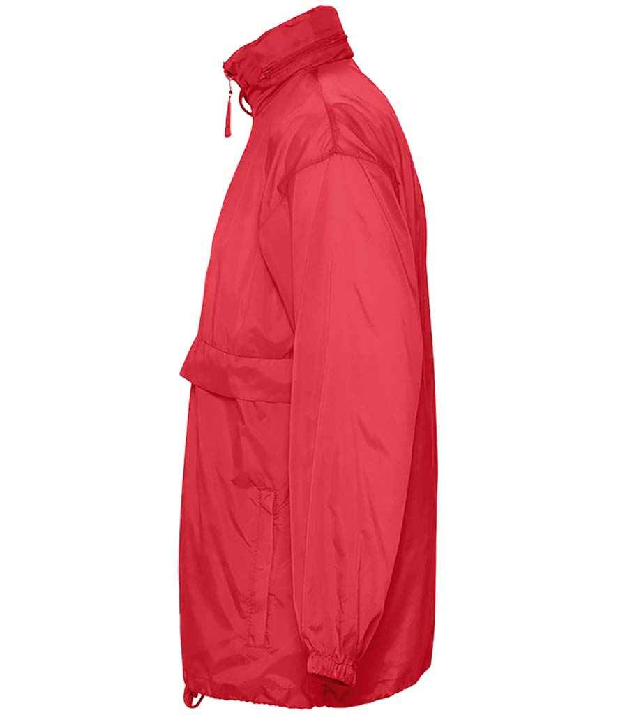SOL'S Unisex Surf Windbreaker Jacket in by SOL'S — Custom branded clothing by Print Press, featuring premium embroidery produced in our specialist print lab in the UK.