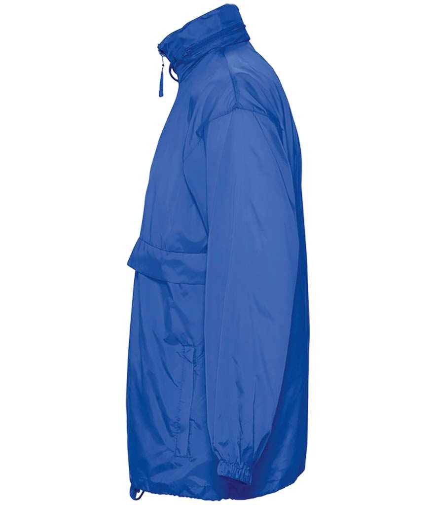 SOL'S Unisex Surf Windbreaker Jacket in by SOL'S — Custom branded clothing by Print Press, featuring premium embroidery produced in our specialist print lab in the UK.
