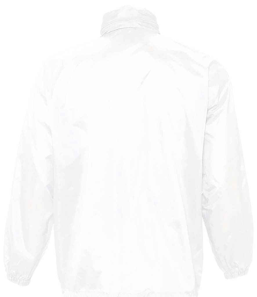 SOL'S Unisex Surf Windbreaker Jacket in by SOL'S — Custom branded clothing by Print Press, featuring premium embroidery produced in our specialist print lab in the UK.