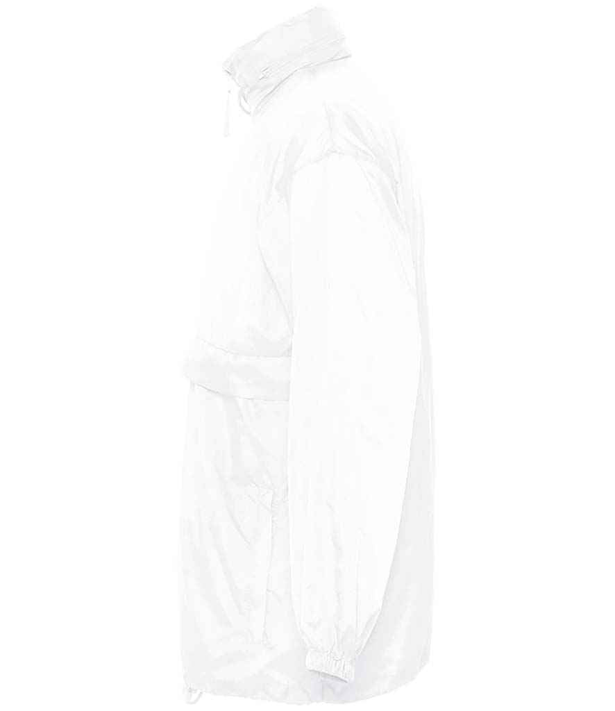 SOL'S Unisex Surf Windbreaker Jacket in by SOL'S — Custom branded clothing by Print Press, featuring premium embroidery produced in our specialist print lab in the UK.