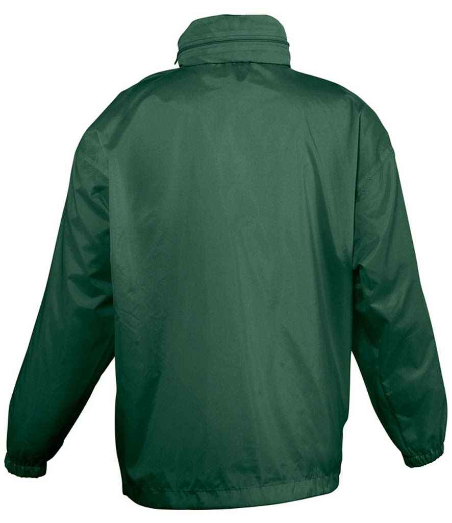 SOL'S Kids Surf Windbreaker Jacket in by SOL'S — Custom branded clothing by Print Press, featuring premium embroidery produced in our specialist print lab in the UK.