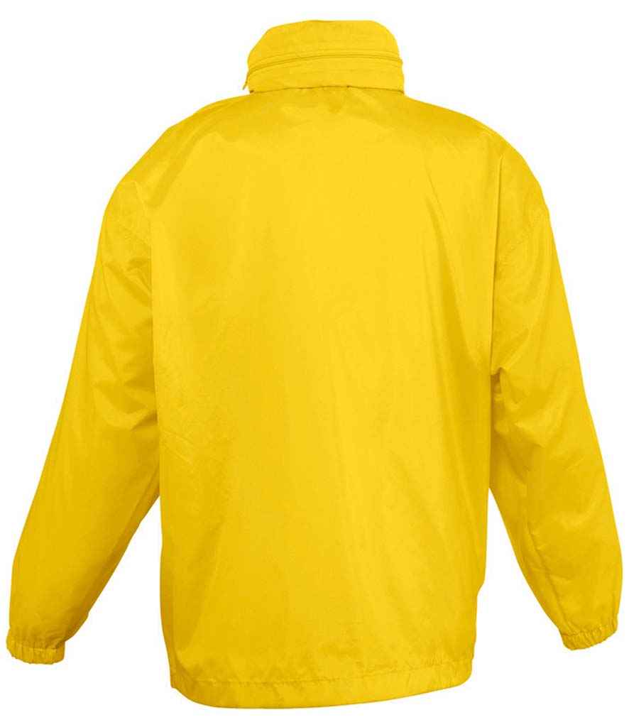 SOL'S Kids Surf Windbreaker Jacket in by SOL'S — Custom branded clothing by Print Press, featuring premium embroidery produced in our specialist print lab in the UK.