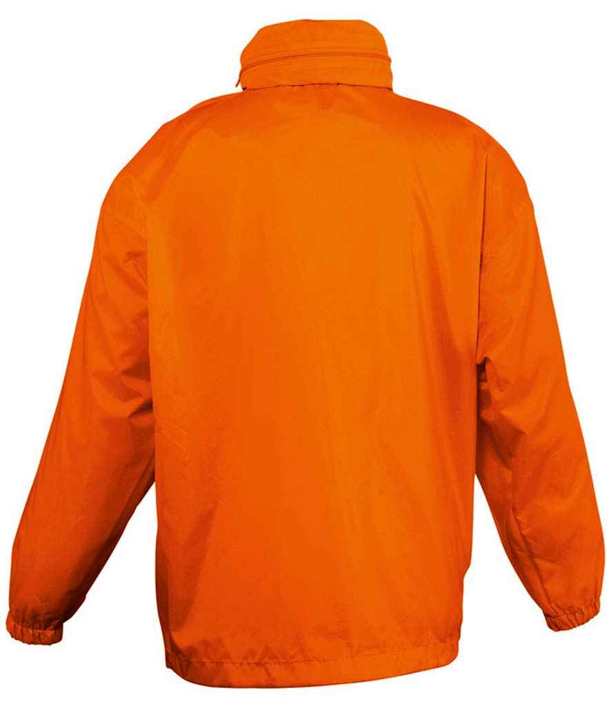 SOL'S Kids Surf Windbreaker Jacket in by SOL'S — Custom branded clothing by Print Press, featuring premium embroidery produced in our specialist print lab in the UK.