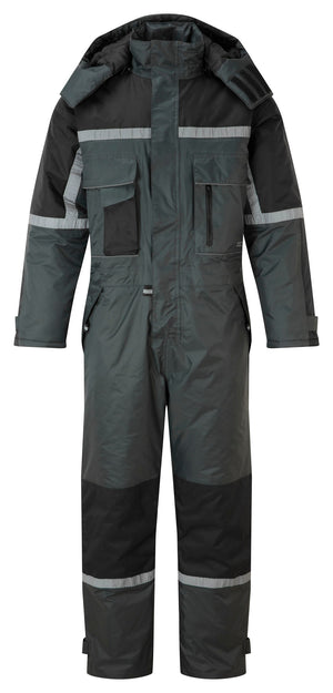 Fort Orwell Waterproof Padded Coverall in GREEN by FORT — Custom branded clothing by Print Press, featuring premium embroidery produced in our specialist print lab in the UK.
