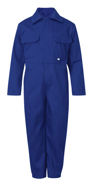 Fort Tearaway Junior Coverall in ROYAL BLUE by FORT — Custom branded clothing by Print Press, featuring premium embroidery produced in our specialist print lab in the UK.