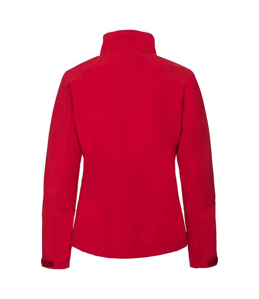 Russell Ladies Bionic Soft Shell Jacket in by Russell — Custom branded clothing by Print Press, featuring premium embroidery produced in our specialist print lab in the UK.