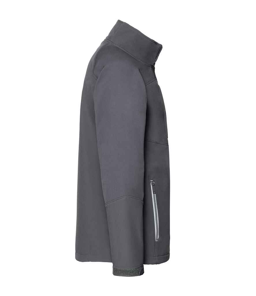 Russell Bionic Soft Shell Jacket in by Russell — Custom branded clothing by Print Press, featuring premium embroidery produced in our specialist print lab in the UK.
