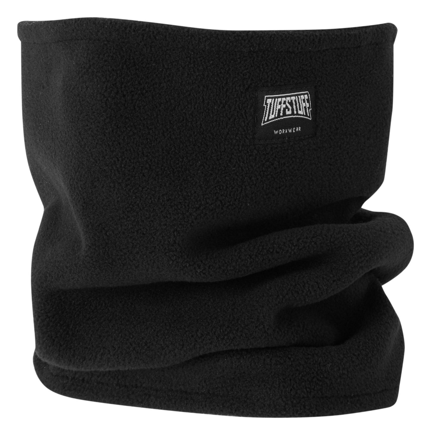 Tuffstuff Pro Work Neck Warmer in ONE SIZE BLACK by TUFFSTUFF — Custom branded clothing by Print Press, featuring premium embroidery produced in our specialist print lab in the UK.