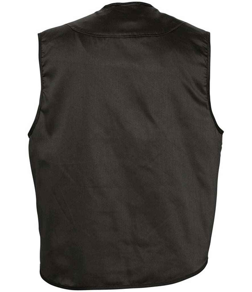 SOL'S Wild Waistcoat in by SOL'S — Custom branded clothing by Print Press, featuring premium embroidery produced in our specialist print lab in the UK.