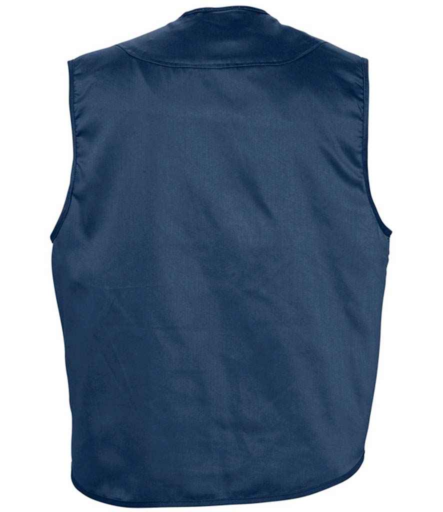 SOL'S Wild Waistcoat in by SOL'S — Custom branded clothing by Print Press, featuring premium embroidery produced in our specialist print lab in the UK.