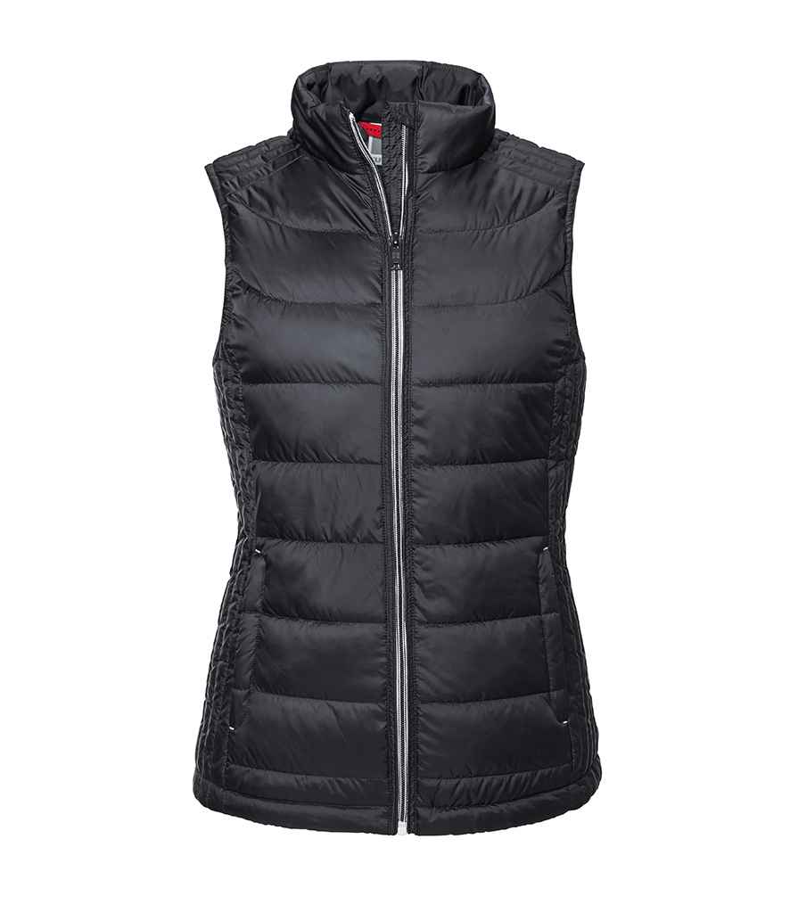 Russell Ladies Nano Padded Bodywarmer in by Russell — Custom branded clothing by Print Press, featuring premium embroidery produced in our specialist print lab in the UK.