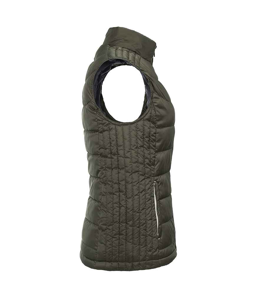 Russell Ladies Nano Padded Bodywarmer in by Russell — Custom branded clothing by Print Press, featuring premium embroidery produced in our specialist print lab in the UK.