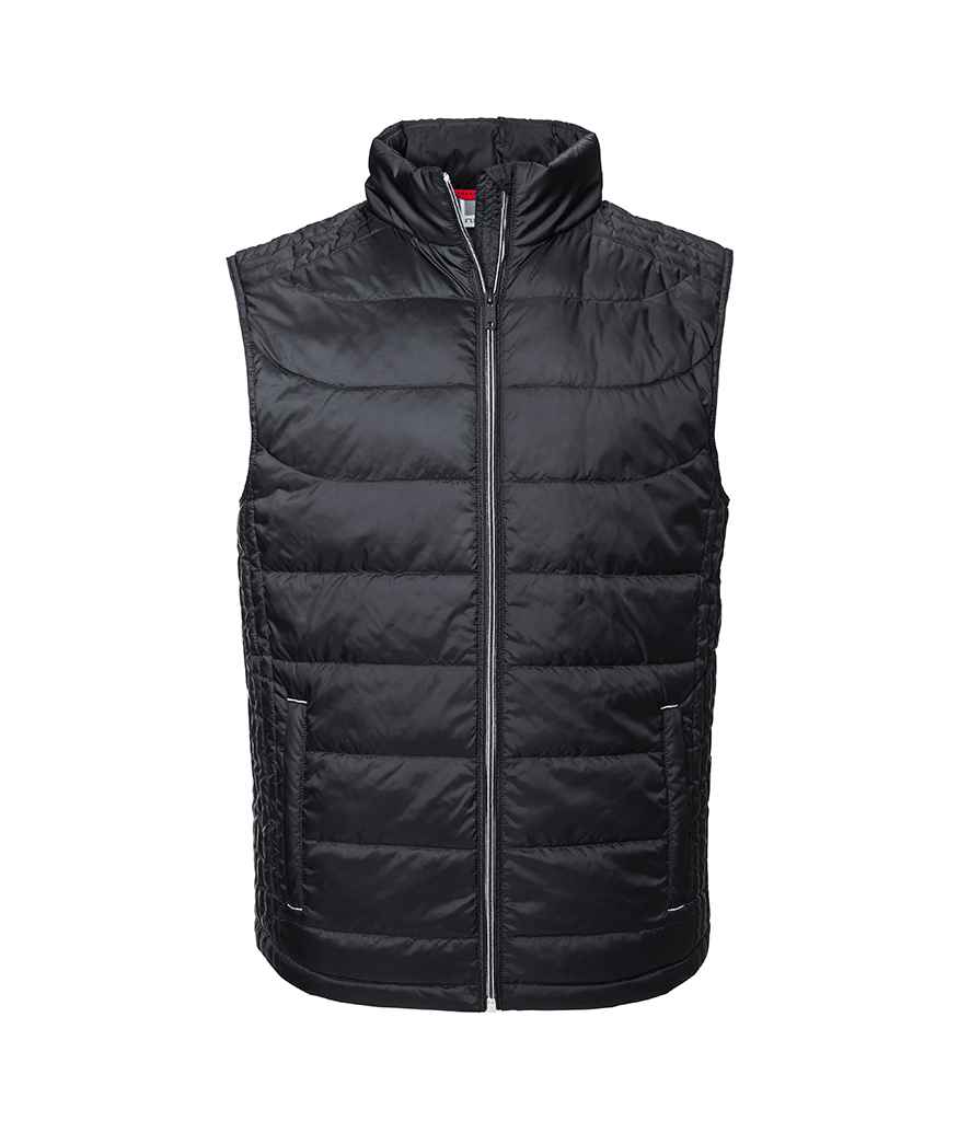 Russell Nano Padded Bodywarmer in by Russell — Custom branded clothing by Print Press, featuring premium embroidery produced in our specialist print lab in the UK.