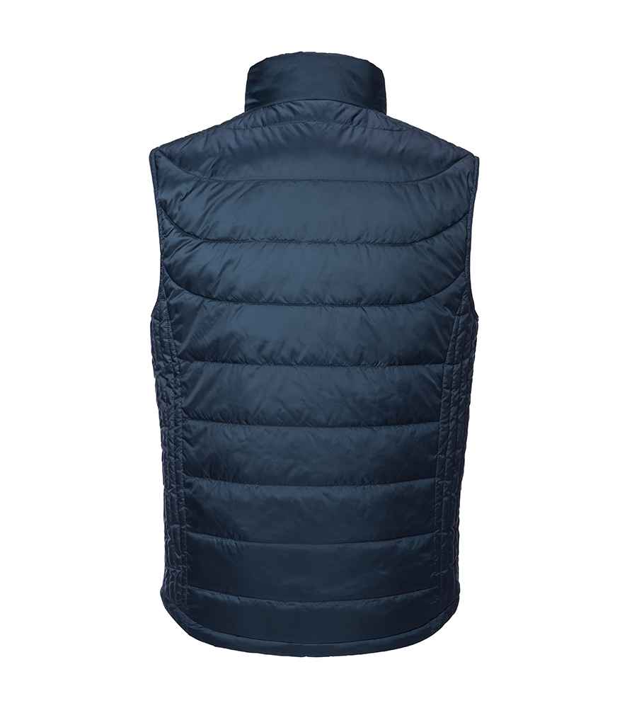 Russell Nano Padded Bodywarmer in by Russell — Custom branded clothing by Print Press, featuring premium embroidery produced in our specialist print lab in the UK.
