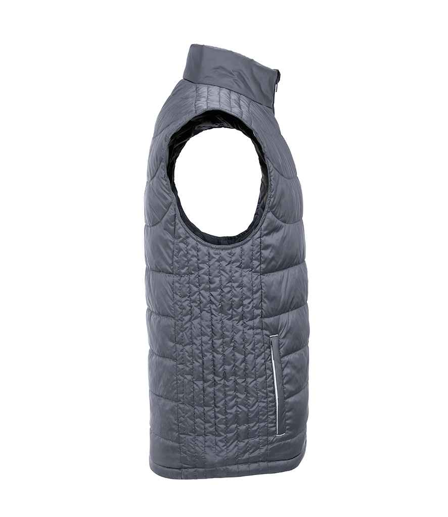 Russell Nano Padded Bodywarmer in by Russell — Custom branded clothing by Print Press, featuring premium embroidery produced in our specialist print lab in the UK.