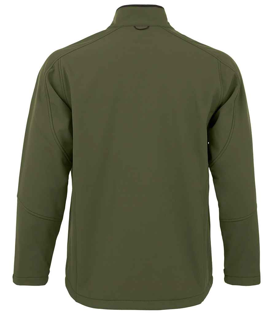 SOL'S Relax Soft Shell Jacket in by SOL'S — Custom branded clothing by Print Press, featuring premium embroidery produced in our specialist print lab in the UK.
