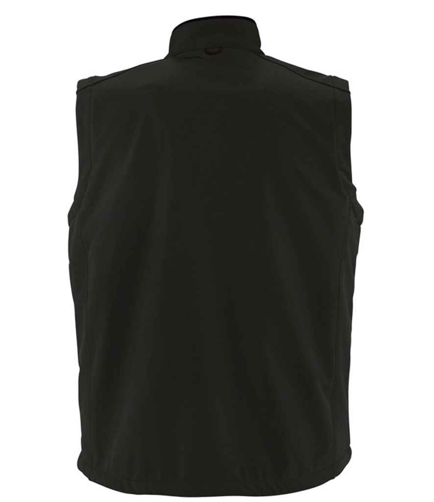 SOL'S Rallye Soft Shell Bodywarmer in by SOL'S — Custom branded clothing by Print Press, featuring premium embroidery produced in our specialist print lab in the UK.