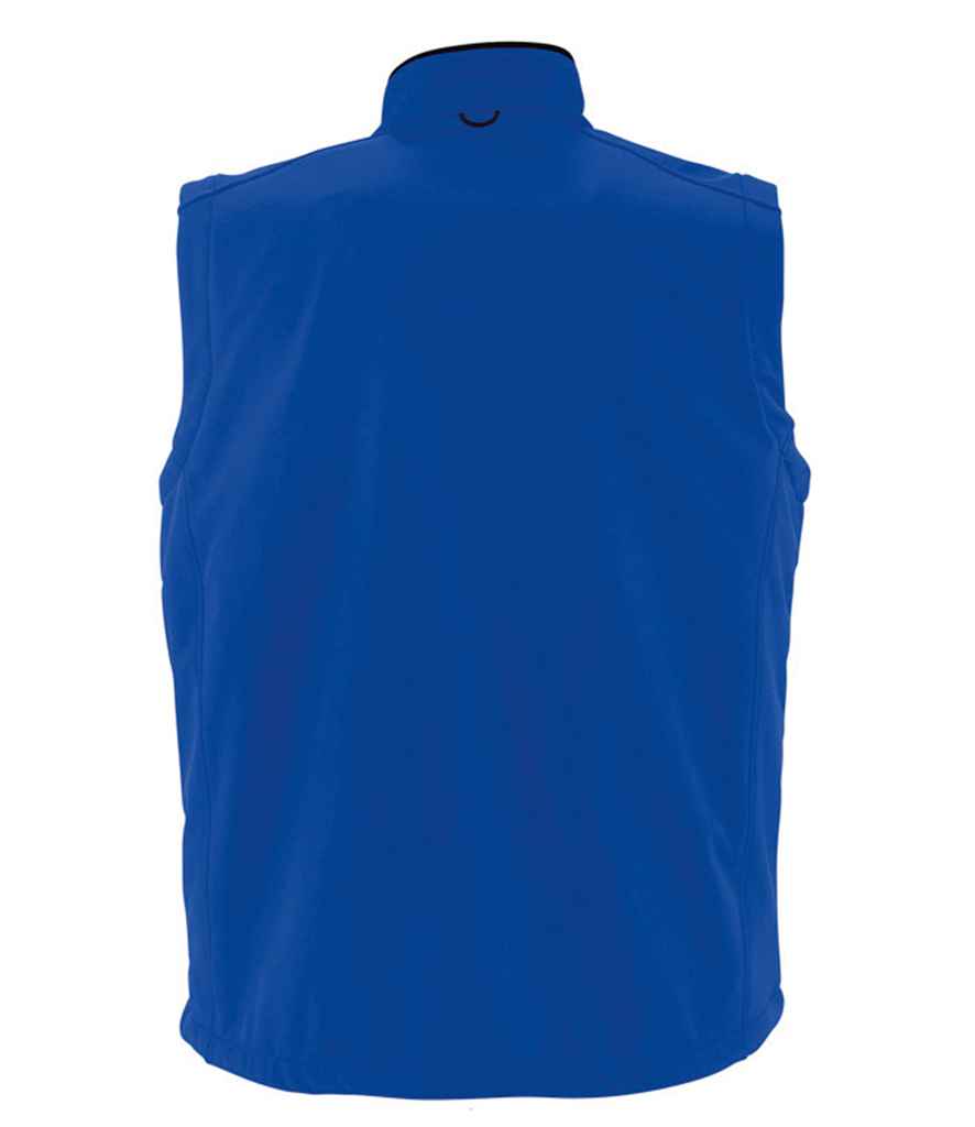 SOL'S Rallye Soft Shell Bodywarmer in by SOL'S — Custom branded clothing by Print Press, featuring premium embroidery produced in our specialist print lab in the UK.