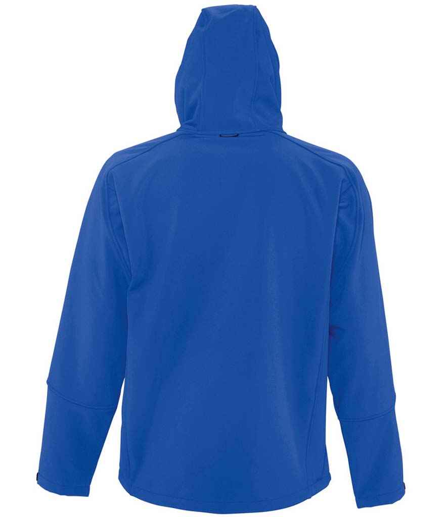 SOL'S Replay Hooded Soft Shell Jacket in by SOL'S — Custom branded clothing by Print Press, featuring premium embroidery produced in our specialist print lab in the UK.