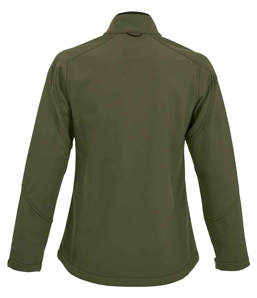 SOL'S Ladies Roxy Soft Shell Jacket in by SOL'S — Custom branded clothing by Print Press, featuring premium embroidery produced in our specialist print lab in the UK.