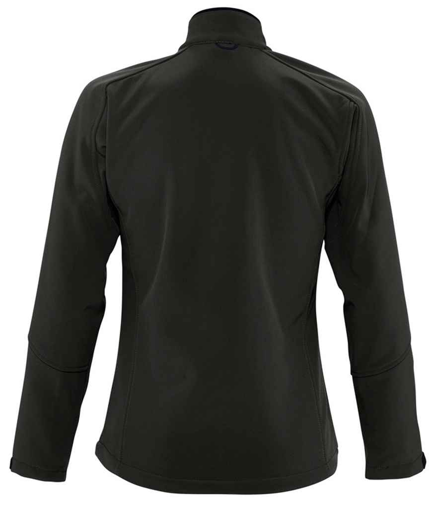 SOL'S Ladies Roxy Soft Shell Jacket in by SOL'S — Custom branded clothing by Print Press, featuring premium embroidery produced in our specialist print lab in the UK.