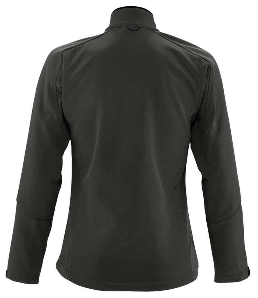 SOL'S Ladies Roxy Soft Shell Jacket in by SOL'S — Custom branded clothing by Print Press, featuring premium embroidery produced in our specialist print lab in the UK.