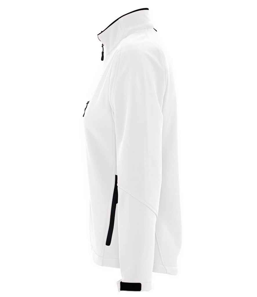 SOL'S Ladies Roxy Soft Shell Jacket in by SOL'S — Custom branded clothing by Print Press, featuring premium embroidery produced in our specialist print lab in the UK.