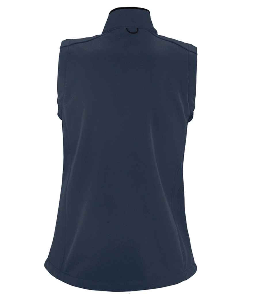 SOL'S Ladies Rallye Soft Shell Bodywarmer in by SOL'S — Custom branded clothing by Print Press, featuring premium embroidery produced in our specialist print lab in the UK.