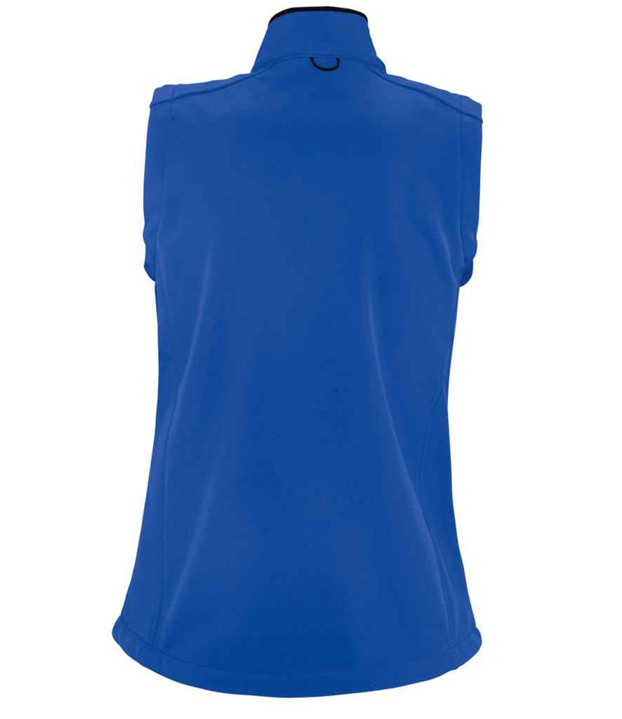 SOL'S Ladies Rallye Soft Shell Bodywarmer in by SOL'S — Custom branded clothing by Print Press, featuring premium embroidery produced in our specialist print lab in the UK.