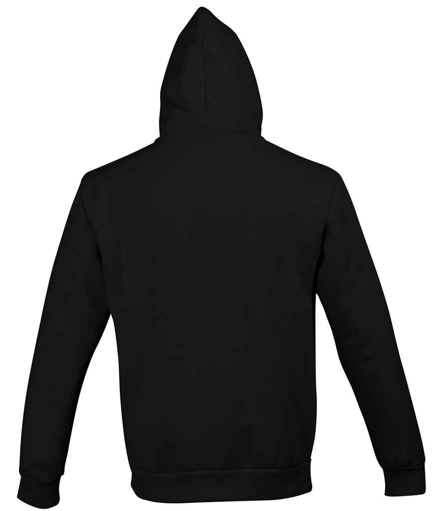 SOL'S Unisex Silver Hooded Jacket in by SOL'S — Custom branded clothing by Print Press, featuring premium embroidery produced in our specialist print lab in the UK.
