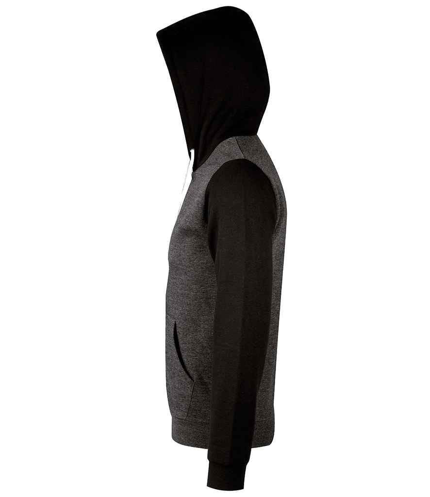 SOL'S Unisex Silver Hooded Jacket in by SOL'S — Custom branded clothing by Print Press, featuring premium embroidery produced in our specialist print lab in the UK.