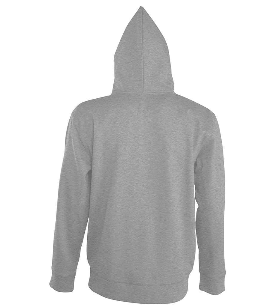 SOL'S Seven Zip Hooded Sweatshirt in by SOL'S — Custom branded clothing by Print Press, featuring premium embroidery produced in our specialist print lab in the UK.